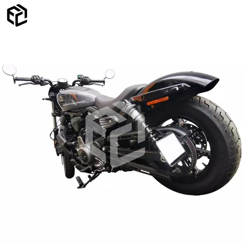For RH975 Motorcycle Rear License Plate Mount Holder For Harley Nightster 975 With LED Light Bracket Accessories