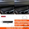 For BMW X3 F25 X4 F26 2011 2012 2013 2014 2015 2016 2017 Center Console Trim Real Carbon Fiber Stickers Car Interior Accessories