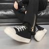 2025 Nuove Scarpe di Tela di Nicchia da Strada per Coppie Sneakers da Uomo Casual Fondo Spesso Scarpe da Uomo X189 Suola in Poliuretano Tomaia in Gomma