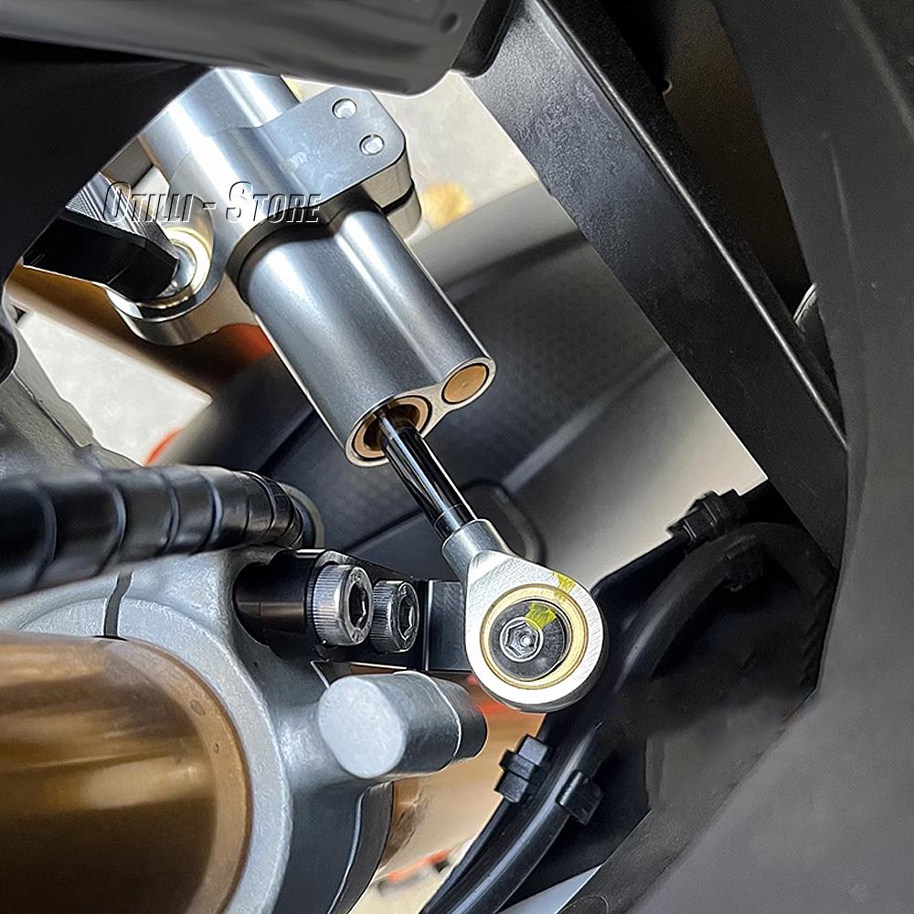 Motociklo CNC stabilizatoriaus amortizatorius Pilnas vairo tvirtinimo laikiklis Aprilia RS660 Tuono 660 RS 660 2021 2022 2023