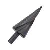 Spirals Grooved Peeling Drill with Round Shank, Sheet Metal Drill Bit, Step Drill for Metal, Taper Drill Diameter 4-32mm