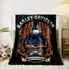 Orlí motocyklová deka Harley Davidson Deka do ložnice Deka do obývacího pokoje Pohovka přestávka na oběd Měkká útulná přehoz pro kamaráda Festivalový dárek