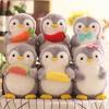 Cute Penguin Hugging Fruit Plush Stuffed Doll Kids Toy Home Decor Valentine Gift