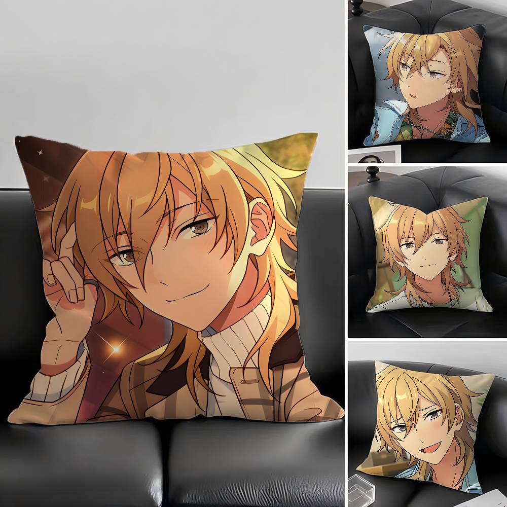 1pc Kaoru Hakaze Pillow Case Fashion Square Pillowcase Bedroom Sofa Room Ins Decoration Leisure
