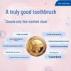 Lion Brand Super Spiral Soft Bristle Toothbrush, Men's 4-Pack