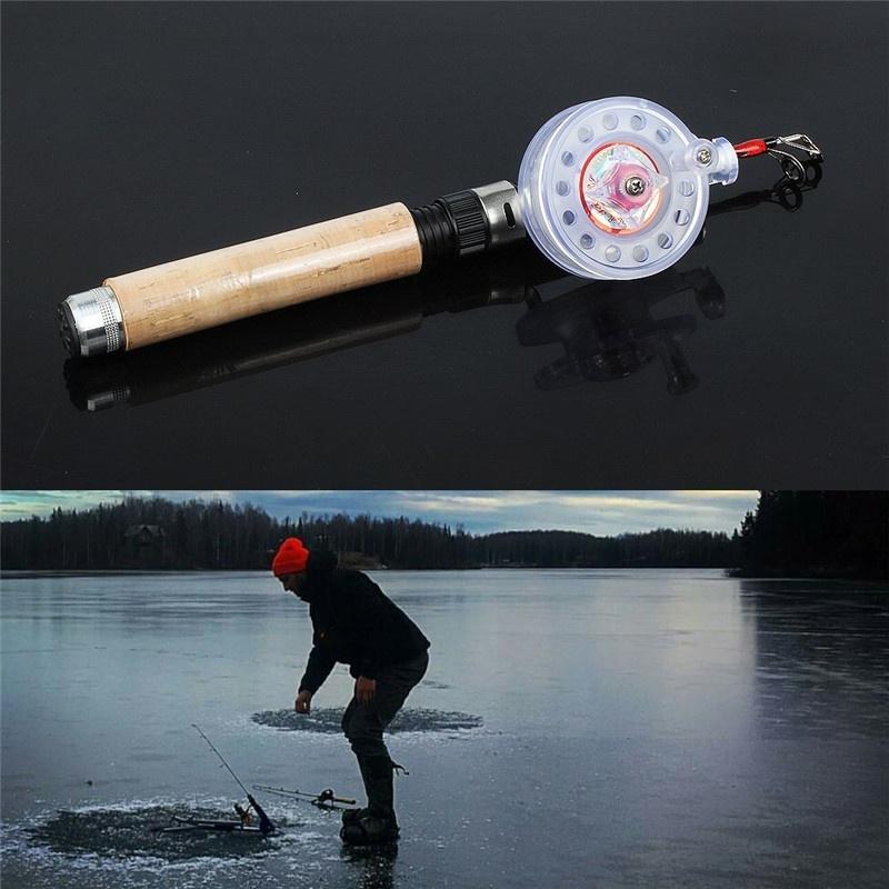 Buy 2BB Plastic Ice Fishing Reels with Telescopic Ice Fishing Pole