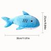 Simulated Shark Squeaky Dog Toy Bite-resistant Creative Sound-making Plush Toy Cartoon Soft Pet Chew Plush Toy Puppy