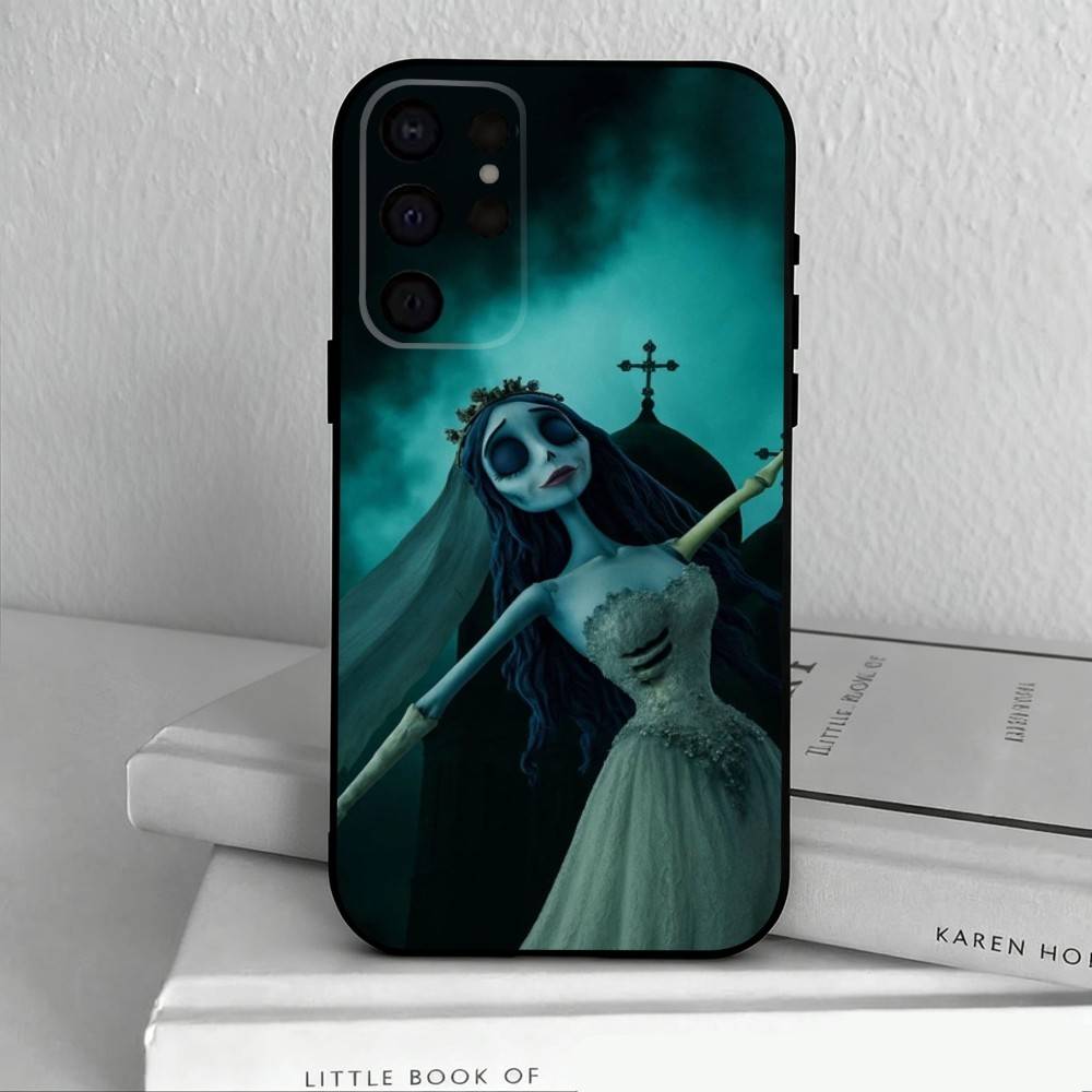 CB C-Corpse B-Bride-s H-Horror-R Phone Case For Samsung S25,S24,S21,S22,S23,S30,Ultra,S20,Plus,Others Soft Black Case