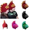 Crochet Knit Beanie Hat Roman Cosplay Gladiator Knight Helmet Windproof Mask Cap