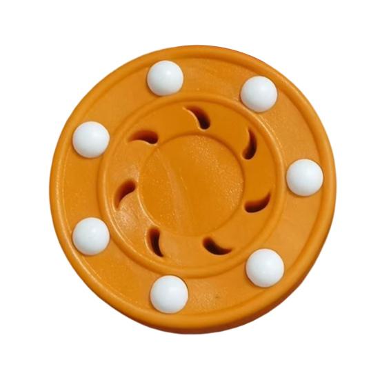 Roller Hockey Good Resilience Professional Entertainment Straight Row Roller Hockey Training Puck Adult Fitness Accessories