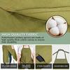 3 Pockets Full Coverage Pottery Apron Adjustable Gardening Pinafore Split Leg Apron  Full Coverage