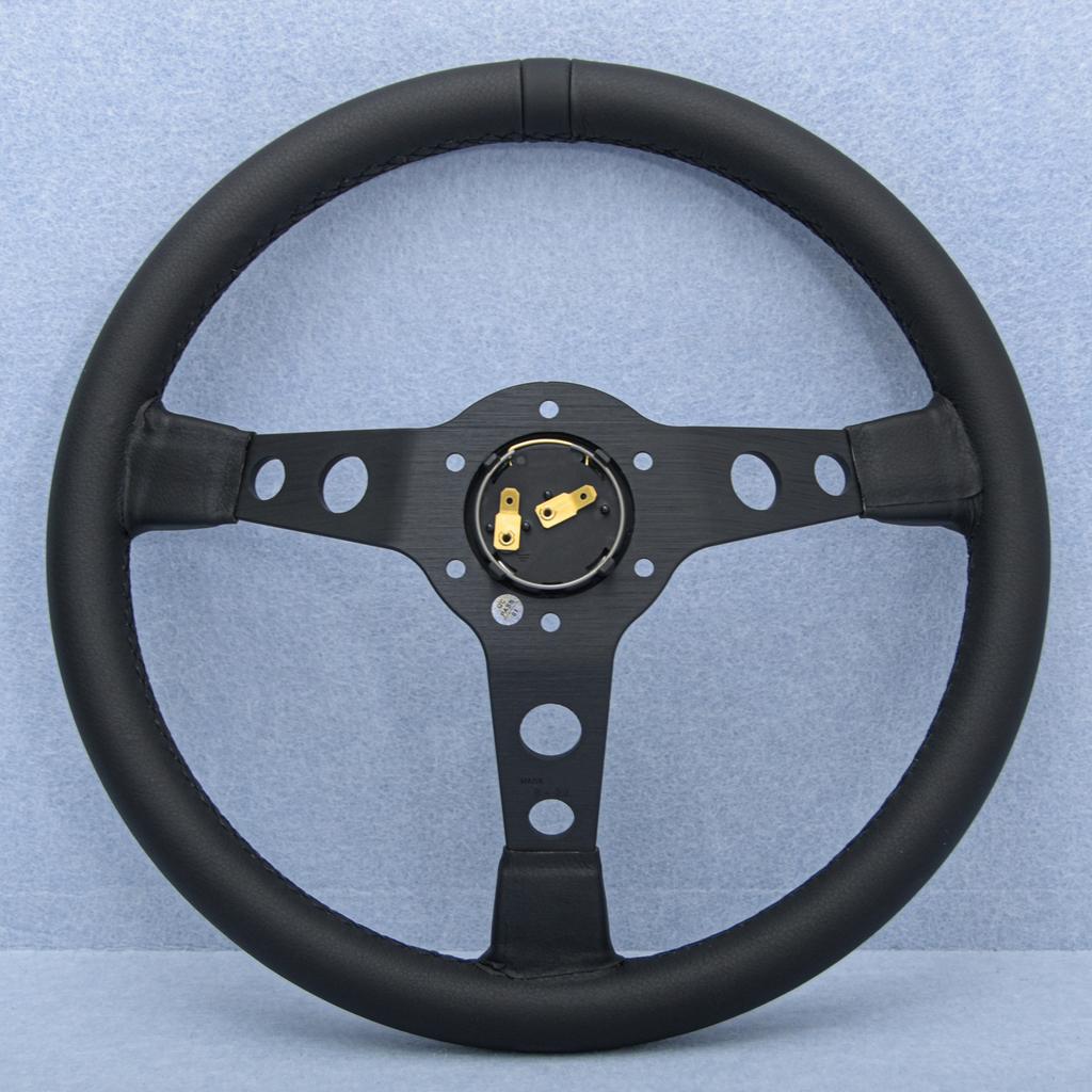 JDM MOD.07 Black Edition Steering Wheel Universal Deep Dish Racing Sports Steering Wheel