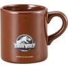 Sunart Mug with Brown "Jurassic World" T-REX Figure, Approx. 200ml, Merchandise, Tableware, SAN3821-2,
