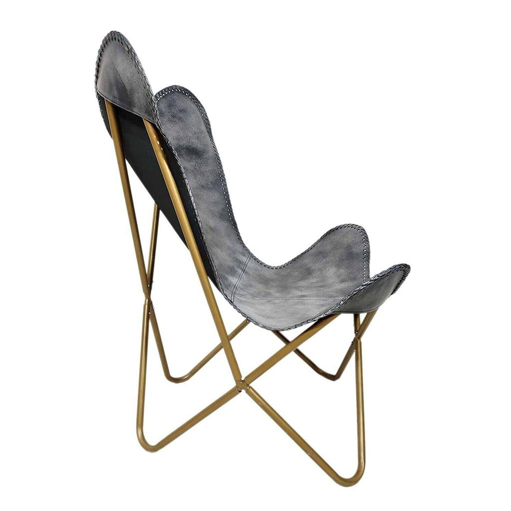 Ručně vyráběné křeslo Butterfly Butterfly skládací moderní sling Lounge Accent