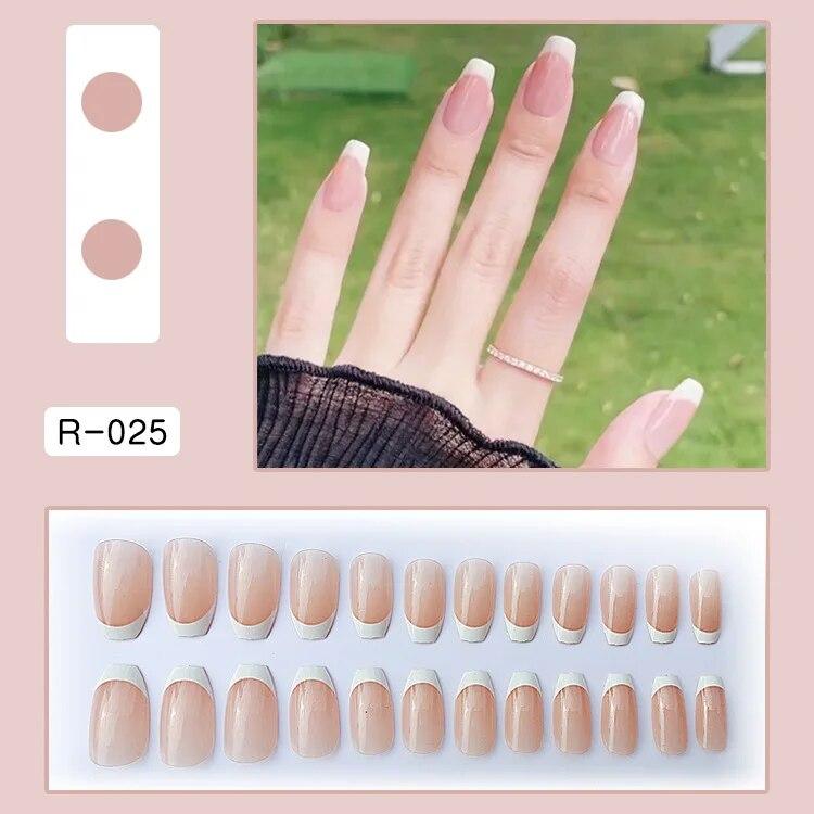 

Накладные черные ногти, длинные балетные многоразовые клейкие акриловые накладные ногти, темные акриловые искусственные накладные ногти, 24 шт.