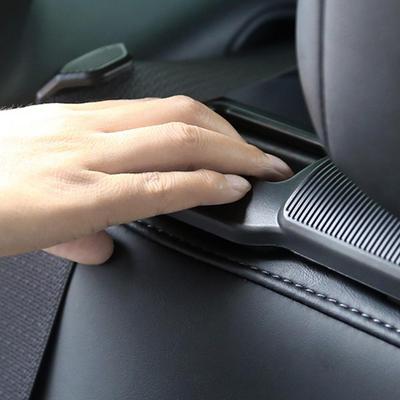 ABS Seat Belt Fixing Bracket with Two Couple for 2018-2024 Tesla Model Y Convenient Storage Non-destructive Installa