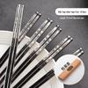 Onlycook 316L Stainless Steel Chopsticks Set