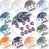 20pcs/Bag 10mm Special Shiny Colors Crystal Glass Heart Shape Charm Beads for Necklace Bracelet Earring DIY Jewelry Making