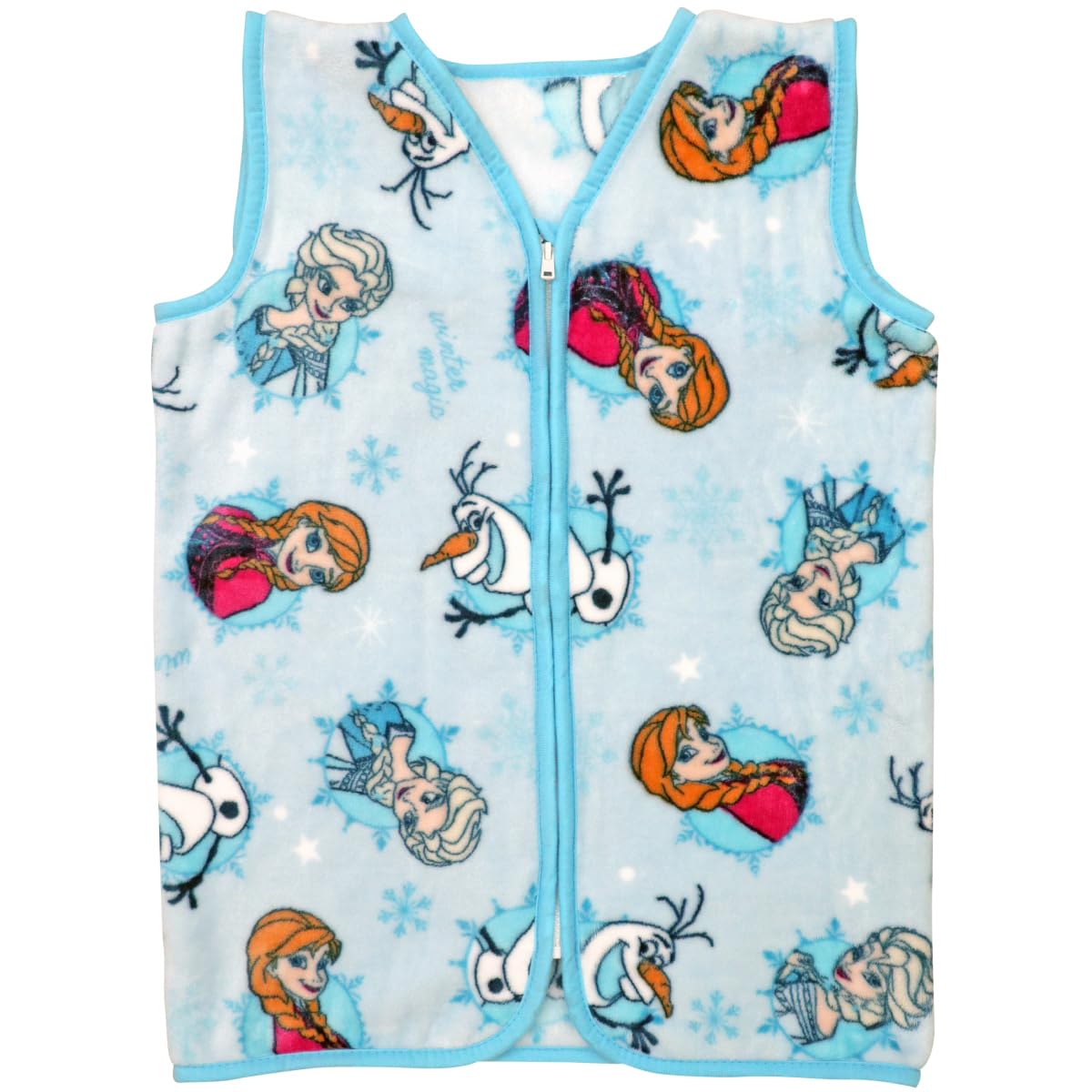 

un doudou Fluffy Disney Frozen Sleeper Blanket, Slightly Larger, 50x70cm, New Meyer Warm Material, NZ1919-E