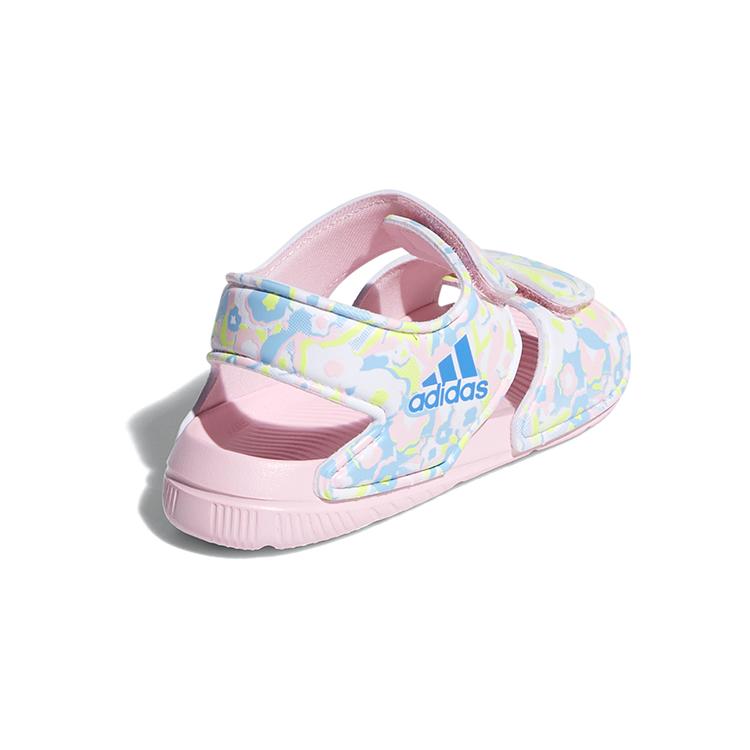 adidas Altaswim C Synthetic Leather Slip Resistant Abrasion Resistant Children's Sandals Pink Blue Green EF0376