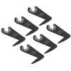 10PCS Multitool Jab Saw Blade Multifunctional Double Sided Teeth Oscillating Saw Blade for Hitachi