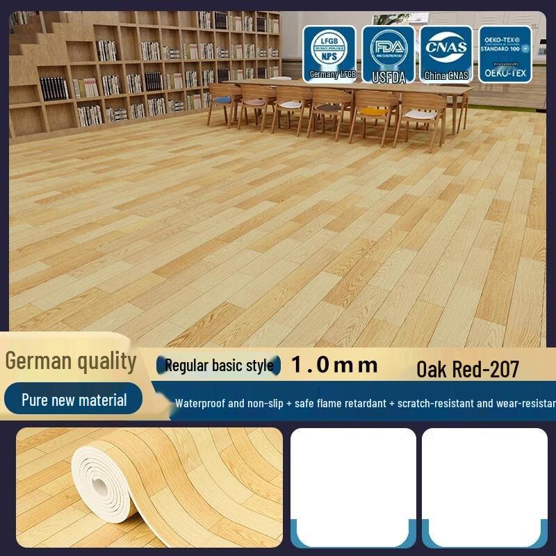 HANDUNYOU Утолщенный водонепроницаемый ПВХ лист для пола