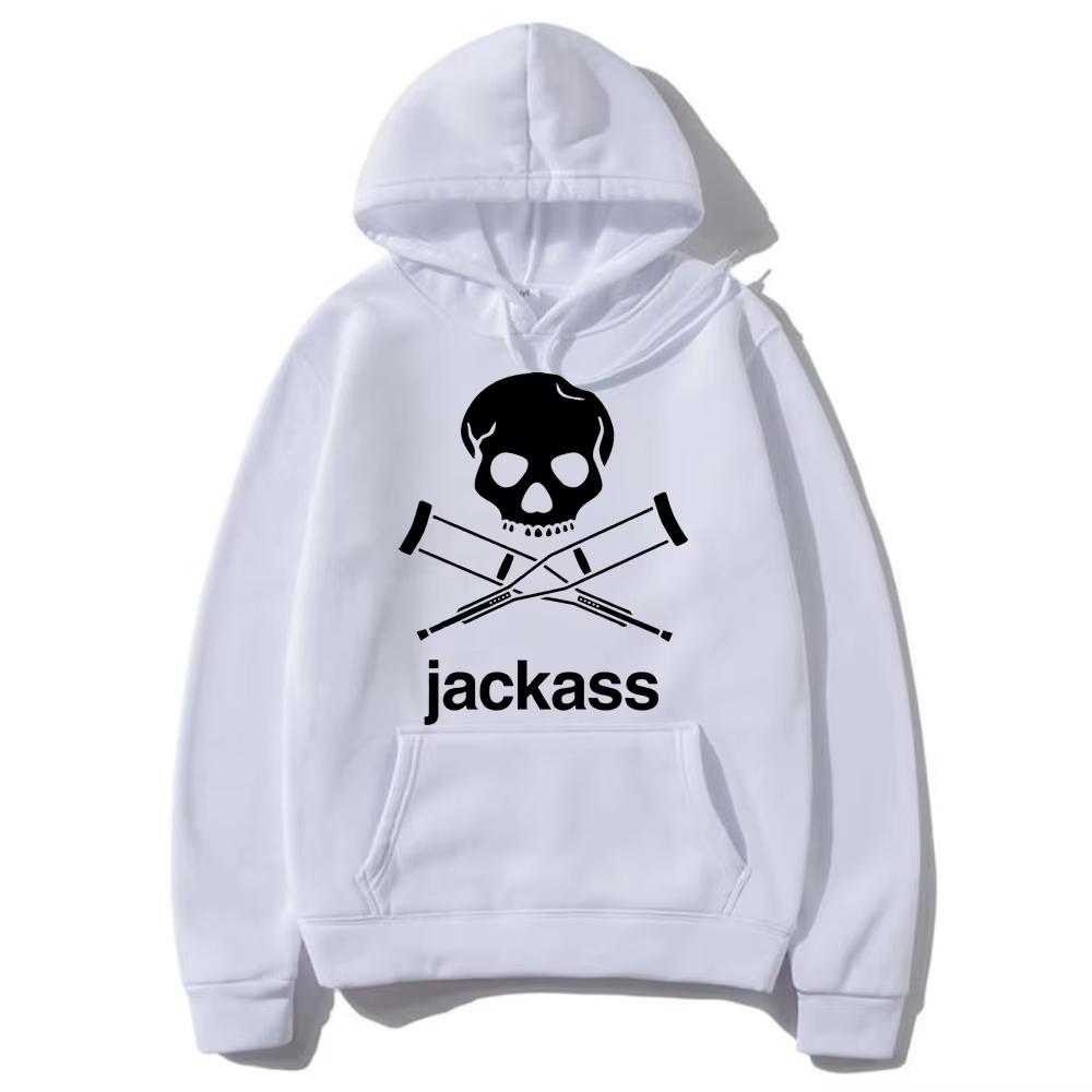 Herbst und Winter Neuer Jackass Hoodie Herren- und Damenmuster Logo Lässige Streetwear Retro Langsam Laufendes Lässiges Sportshirt