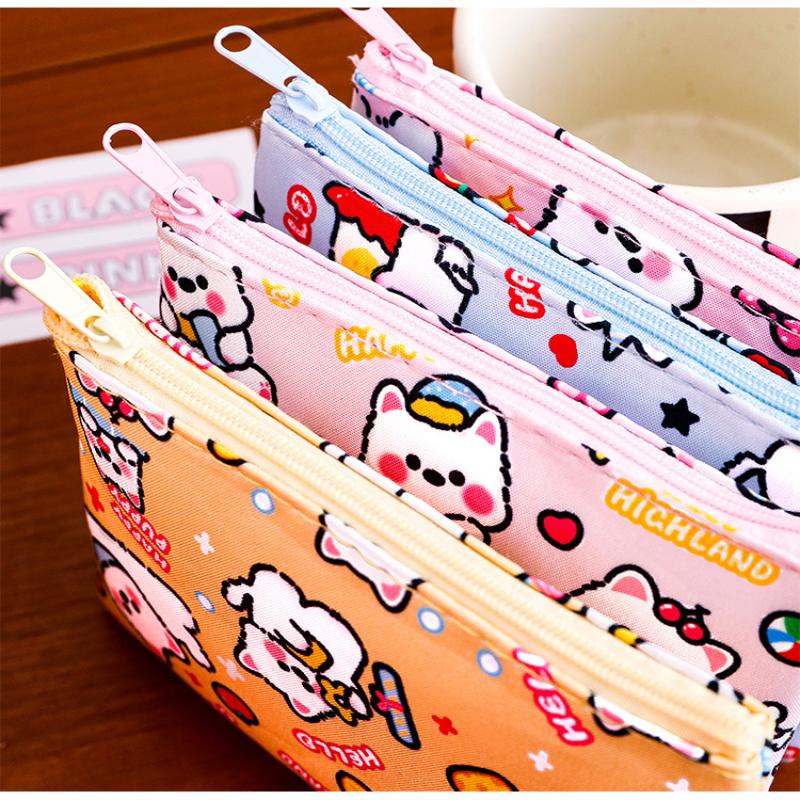 Entzückendes Mini-Münzbeutel Funktionelles Lippenstift-Kopfhörer-Etui Einzigartiges Design Aufbewahrung