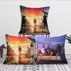 Game F-final F-fantasy VII Cushion Cover Pillow Cover Decoration Room Home Sofa Living Office Car Nordic Simplicity