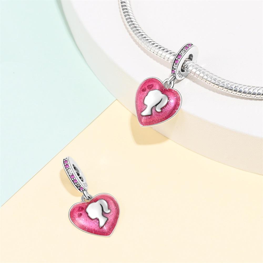 Originalcopper Charms Luxury Love Beads Fit Bracelet Diy Women Making Delicate Gift