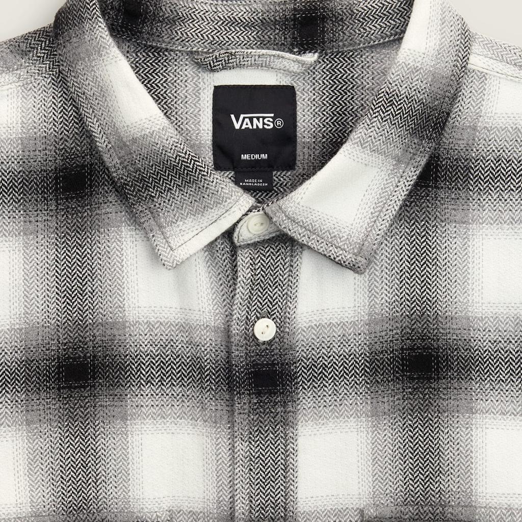 Vans Cotton Long Sleeve Plaid Loose Shirt Men shirts VN000TAJKIG