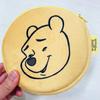MORIPiLO Tissue Case, Winnie the Pooh, Disney Merchandise, Plush Pouch, Small, Cute, 13x13cm (Funny Face, Yellow), Disney Character, Morishita Pillow