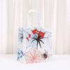 12/30pcs Spider Print Gift Bags Non Woven Tote Bags Halloween Party Favor Bags for Candy Gifts and Shopping