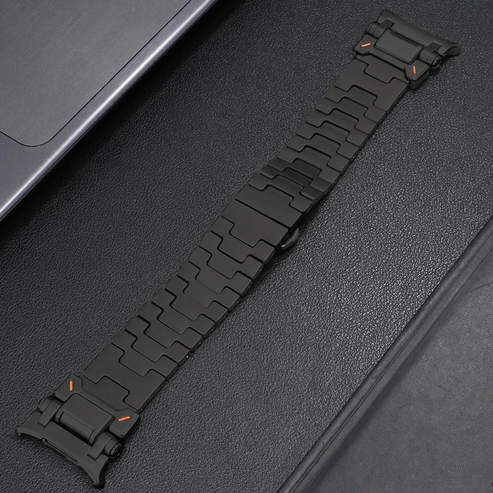 No Gaps Titanium Band for Samsung Galaxy Watch 7 Ultra 47mm Metal Connector Bracelet for samsung galaxy 47MM ULTRA Luxury Strap