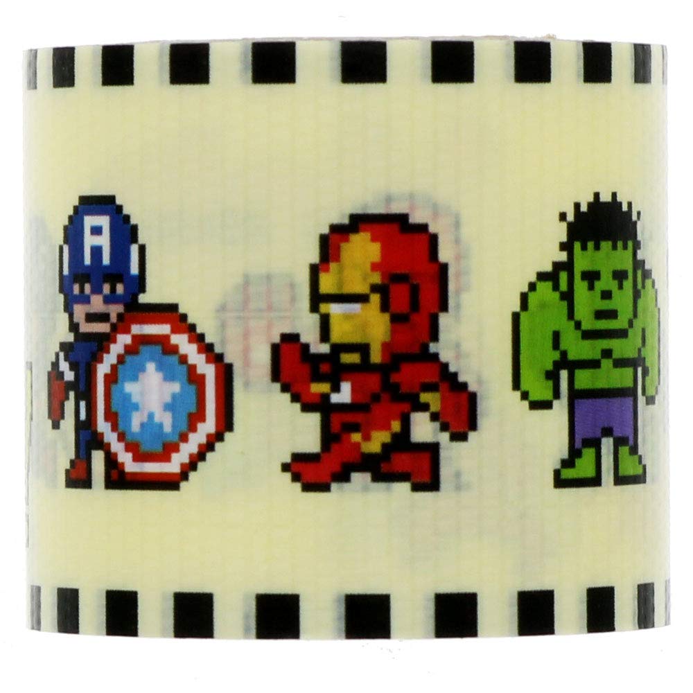 Sunstar Stationery Marvel Masking Tape YOJOTE S8580782 8-bit