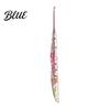 Decorative Crochet Needle Resin Hook for Beginners Crocheting Lovers 2.0mm-8.0mm Ergonomic Smooth Surface with Long Floral Handle Blankets,