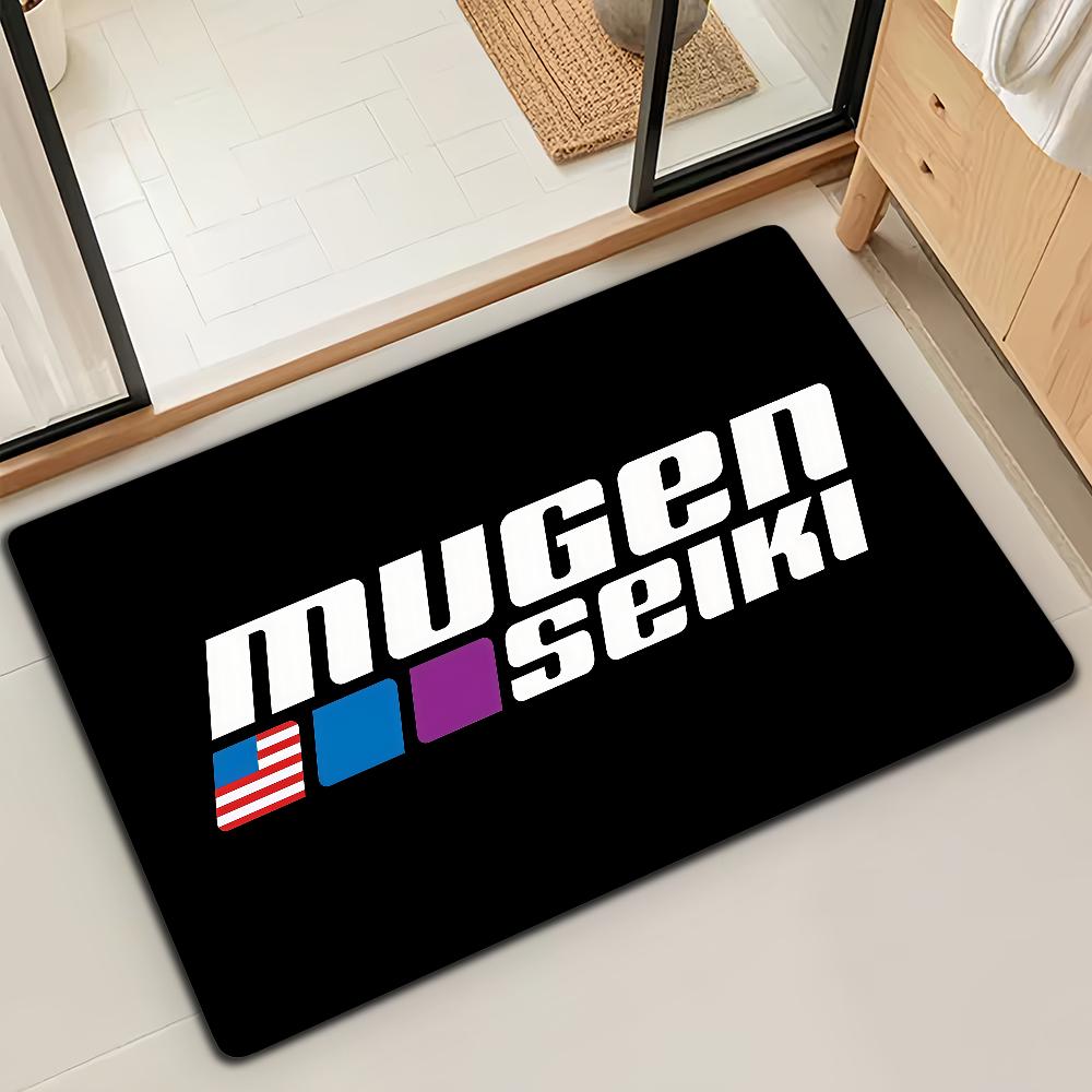 

Fashion Cool M-Mugen Seiki Door Mat Bath Microfiber Decorative Versatile Flannel Floor Mat Quick Dry Absorbent Non-slip Sole 40cm x 60cm