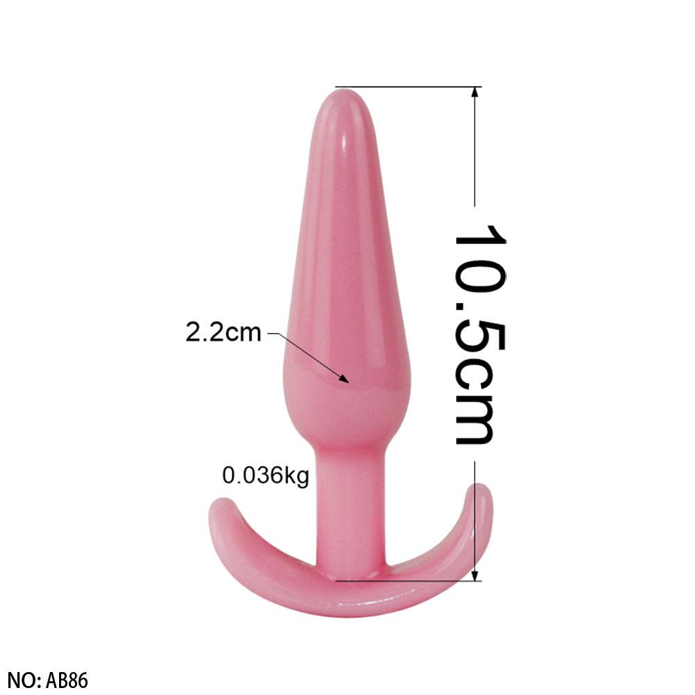 Beginner Silicone Anal Plug: Small Size for Men & Women