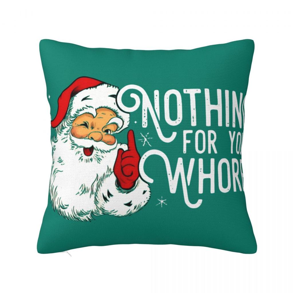 Christmas Humor Pillow Case Cushion Cover Soft Custom DIY Pillow Cover Morden Pillowcases For Wedding Party Home Decor