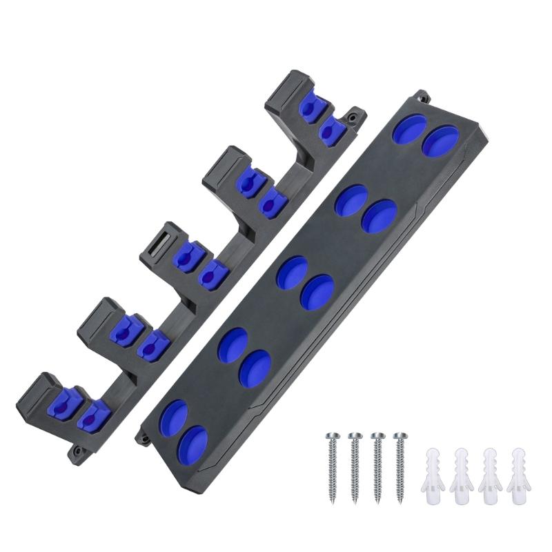 Vertical Fishing Rod Holder Wall Mounted Fishing Rod Rack, Store 10 Rods, Fishing Poles Holder Garage Vertical Rod Rack