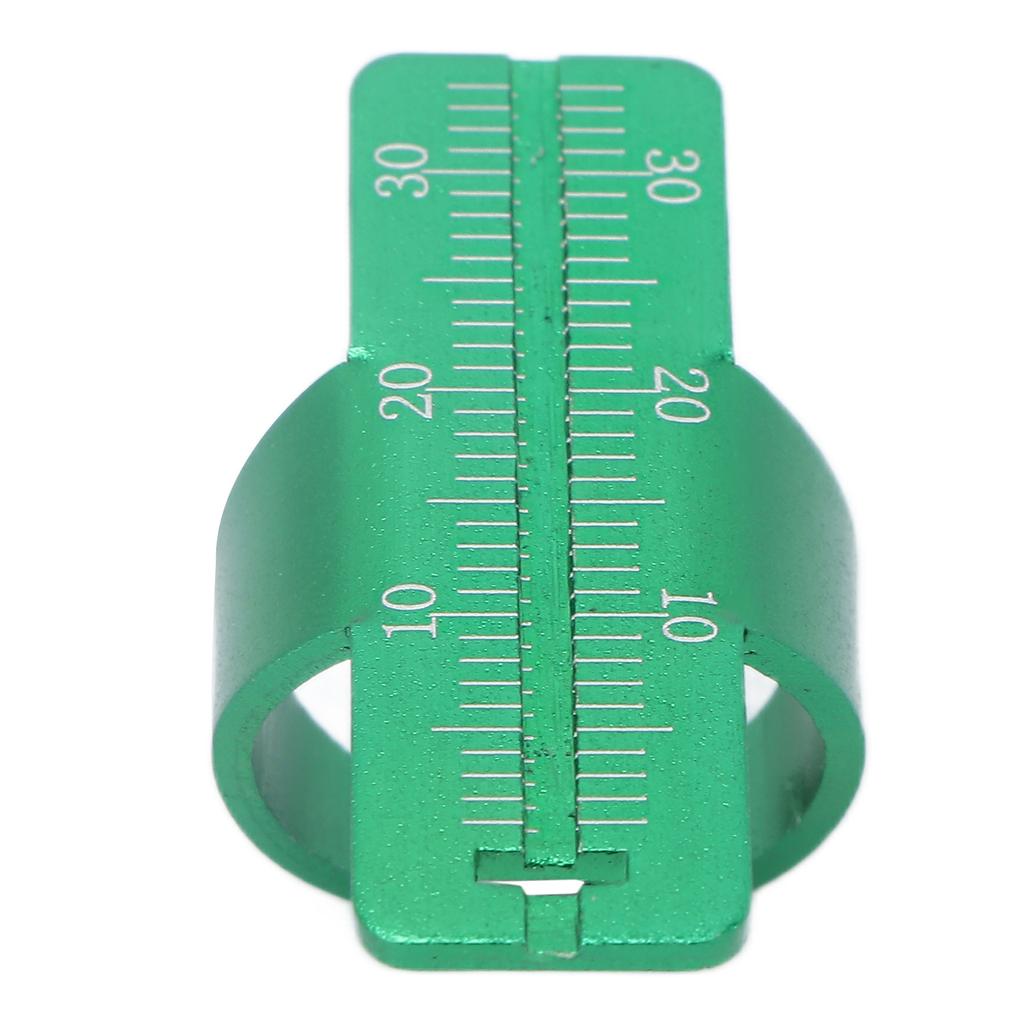 Pierścień Endo Miernik Stop Aluminium Miernik Jamy Ustnej Miernik Rozpiętości Endodontyczny Instrumenty Stomatologiczne Zielony