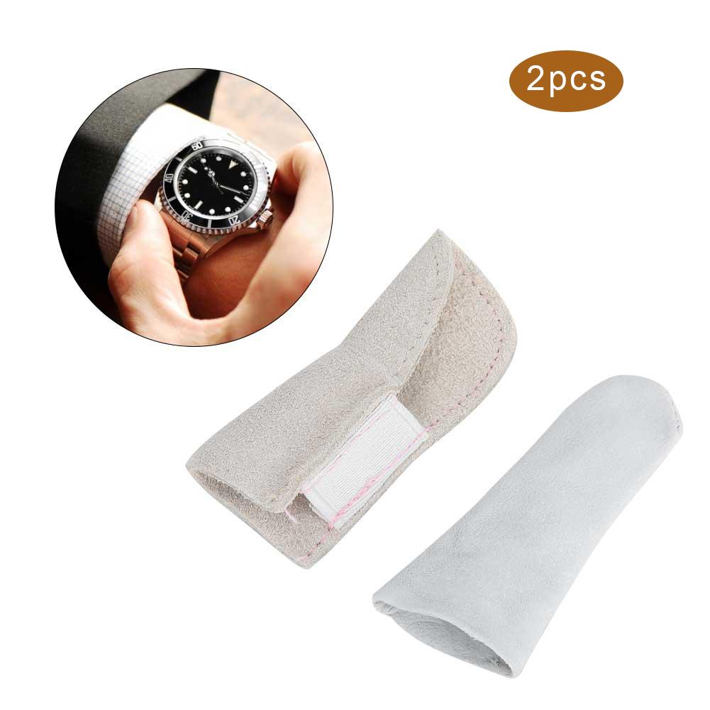 4Pcs Set Protective Finger Cots Heat Insulation Fingertips Protector Jewelry Making Tool