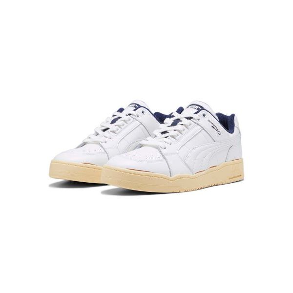 Puma Slipstream Lo The Never Worn 2 Unisex Sneakers White New-Navy Light-Straw 393137-01
