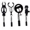 28 Kinds SM Women's Stainless Steel Breast Clip Nipple Clamps Gravity Ball Weight Pendant Traction Stimulator Adult Toys 18