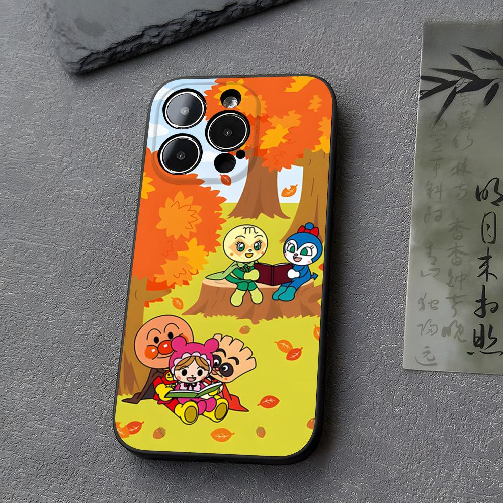 

Cartoon ANPANMAN Cute Phone Case Funda For Iphone 13 17 16 11 15ProMax 14 12 Pro Xs Max Mini Xr X 7 8 6 6s Plus Covers iPhone 16 Plus