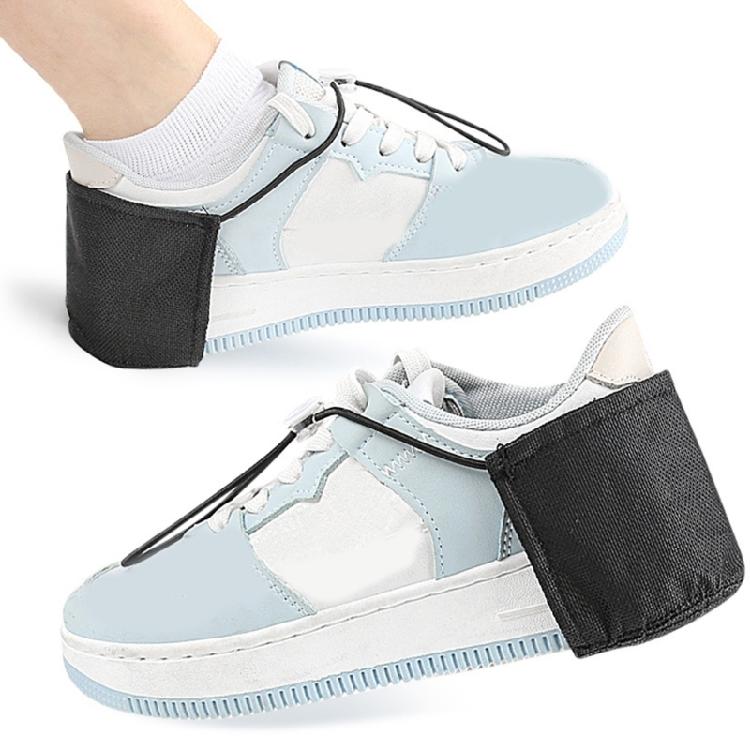 Breathable Dustproof Shoe Heel Cover with Elastic Strap Light Weight Shoe Heel Protector for Daily Driving Hiking