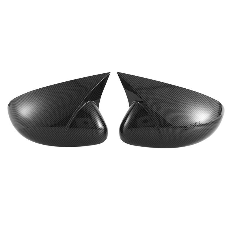 Gloss Black Carbon Fiber Pattern Rearview Mirror Cover for 2020-2022 Fengfan City.