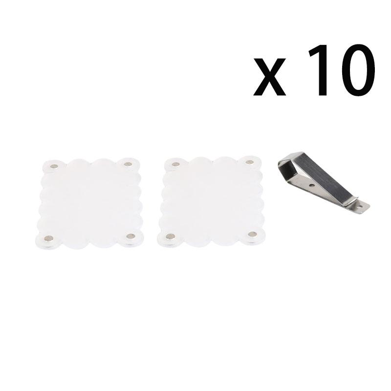 1/2/4/6/10 Stück Auto-Bildhalter für Sonnenblende Magnetischer Auto-Sonnenblenden-Foto-Clip Vertikale Foto-Anzeige Klarer Auto-Bildrahmen