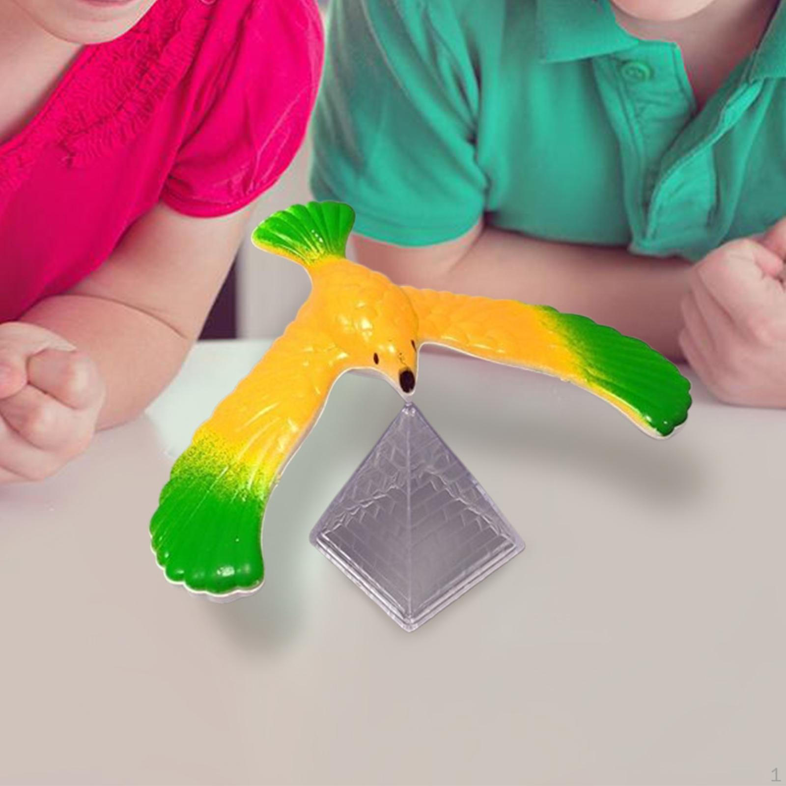 

Баланс Орел балансирующая птица наука и физическое крыло игрушка с пирамидой комбинация для дома Green Small