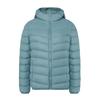 Giacca Piumino Leggera con Cappuccio da Donna - 90% Piuma, Colore Unito, Calda Casual Taglie Forti per Autunno/Inverno.